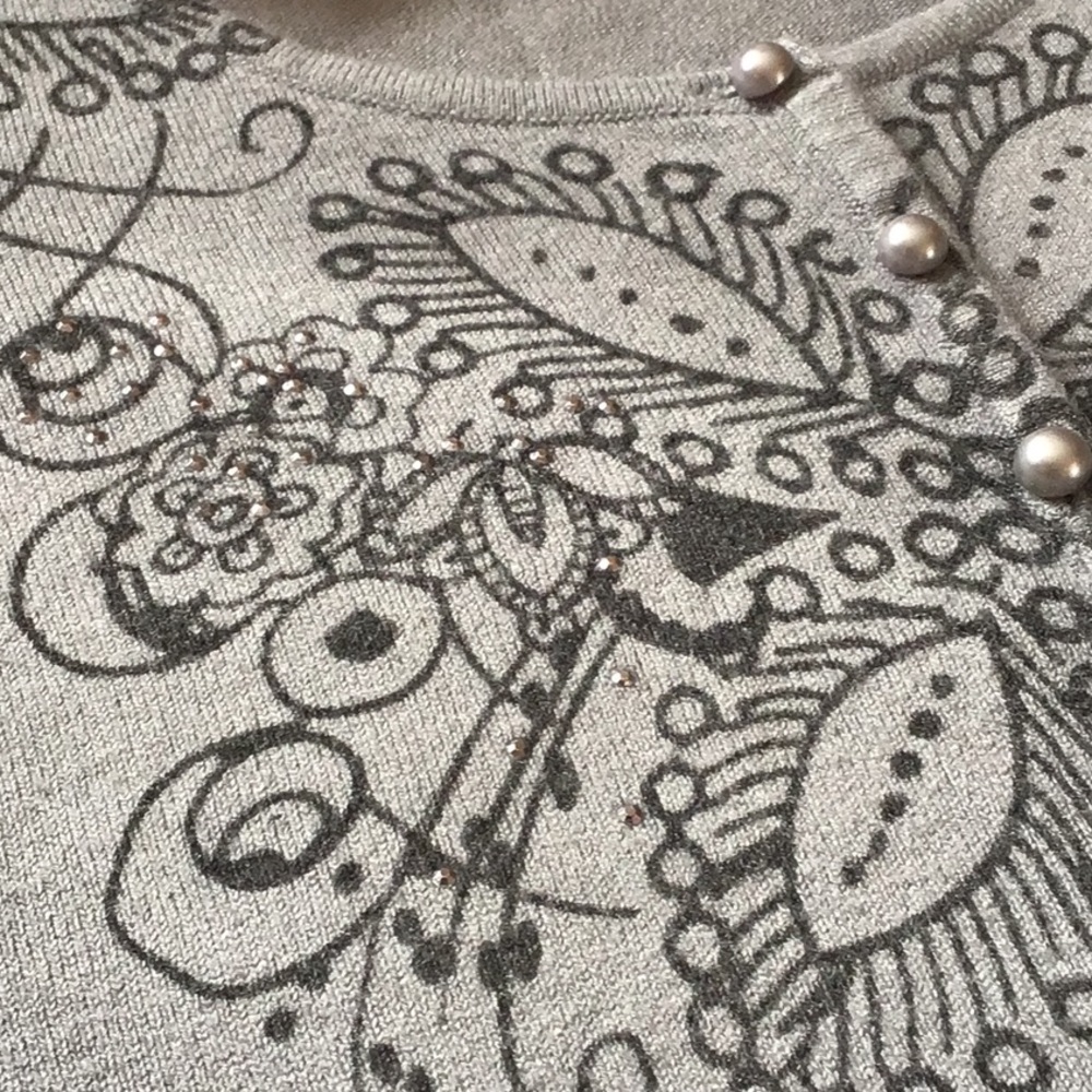UNITY button front sweater - Picture 4 of 4